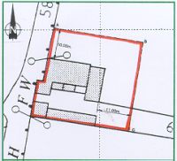 plan of barn for conversion in Cumbria