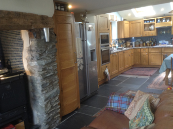 Country House With Unconverted Barn Llanfechain Montgomeryshire