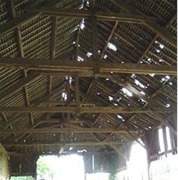 Oak Frame From Old Barn For Sale