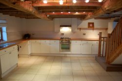 Kitchen in Creamery Conversion In Staffs