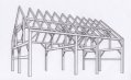 Frame of Oak Barn For Sale