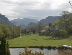Caernarfon Gwynedd Barns With Land