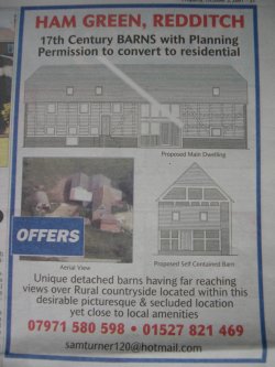 Unconverted Barns In The West Midlands