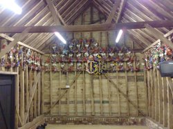 Victorian Timber Frame Of Barn