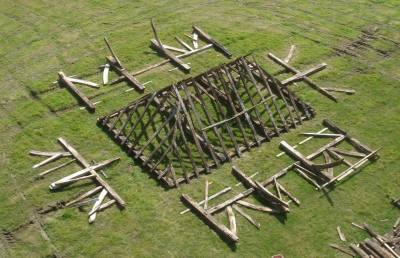Barn Frame To Dismantle And Remove Sussex