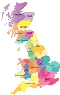 UK map