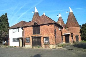 Unconverted oast house for sale near Maidstone, Kent