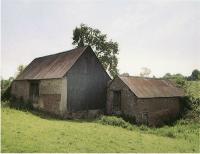 Two unconverted stone barns near Taunton, Somerset