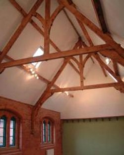 Partially converted  village school house on outskirts of Manchester