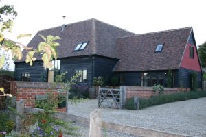 Barn conversion near Ipswich and Hadleigh, Suffolk