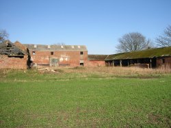 Unconverted barns with permission for conversion near Spalding, Lincolnshire