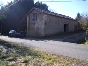 Unconverted barns near Perigueux,  Dordogne