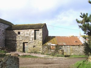 Unconverted barns for sale near Penzance, Cornwall