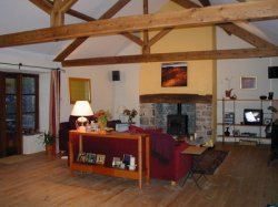 Rural barn conversion, one mile from the sea at Nash Point and near Cardiff and Swansea