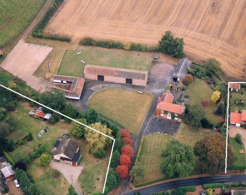 Farmhouse with barns in Swaffham