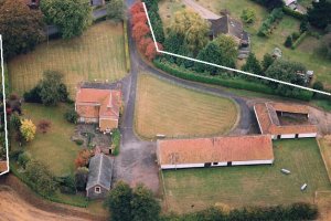 Development opportunity - farmhouse and unconverted barns  near Swaffham, Norfolk