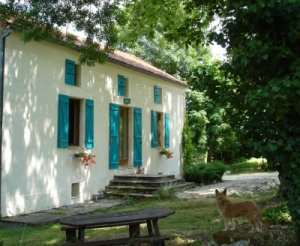 Farmhouse, cottage and barn near Villeneuve,  France