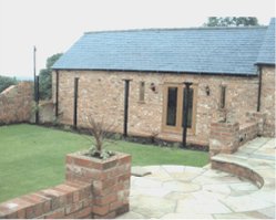 Recently converted 19th century barn in the Lincolnshire village of Elsham