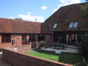 Listed barn conversion near Newmarket, Suffolk