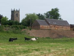 Four bedroom barn conversion in village setting near the market town of Ashbourne in Derbyshire