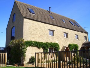 Converted barn near Oundle, Northamptonshire