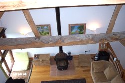 Three to four bedroom converted barn in the East Sussex countryside near Brighton