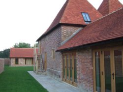 Twin kiln oast house conversion in Newick near Piltdown and Lewes