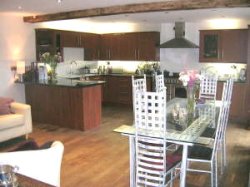 Four bedroom barn conversion with far reaching views in Enson, near Stafford in Staffordshire