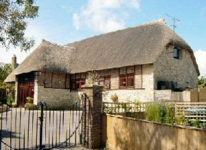 Grade II listed barn in West Stafford, Dorset