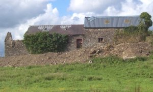 Unconverted barns in Pont-henri, near Llanelli, Dyfed