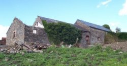 Two barns for conversion with 14 acres of land near Llanelli in West Wales