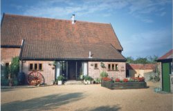 Three bedroom barn conversion with stables and paddock near the towns of Beccles and Bungay