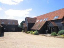 Four / five bed barn conversion, cottage, office block and land in Gaddesdon Row, Herts