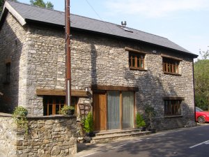 Converted mill in Parkmill, West Glamorgan