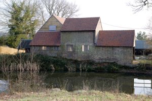 Barn undergoing conversion in Buxted, East Sussex