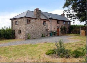 Converted barn with land near Umberleigh, Devon