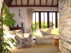 Two bedroom barn conversion with separate one bed annexe in Colworth near Chichester in Sussex