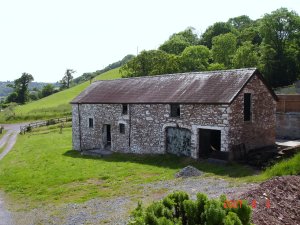 Unconverted barn in Llansteffan, near Carmarthen