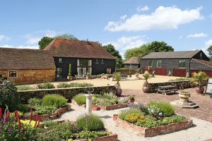 Barn conversion, cottage and land near Hawkhurst, Sussex