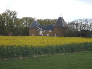 Oast house conversion near Faversham, Kent