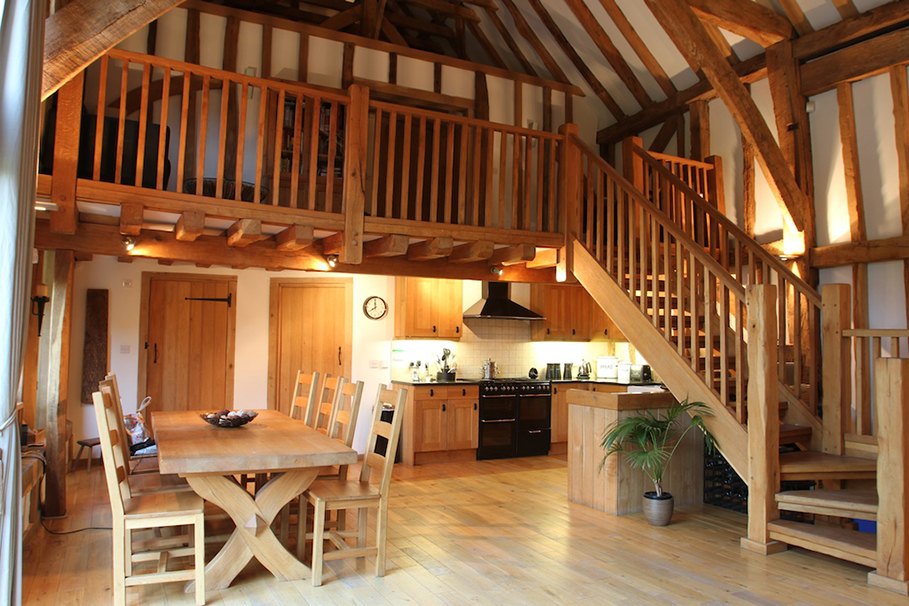 Four / five bedroom barn conversion near Redhill in Surrey