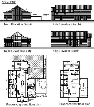 Floorplan of Unconverted barn near Chelmsford, Essex