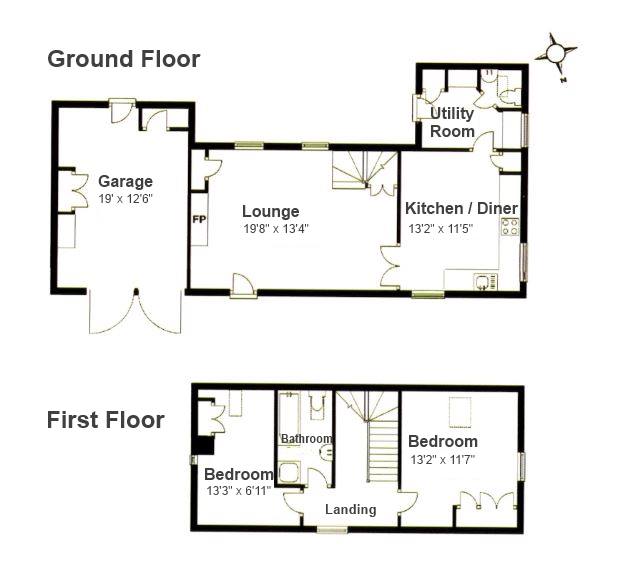 Floorplan of Barn conversion near Penrith, Cumbria