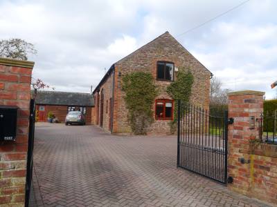 Converted barn near Tenbury Wells, Worcestershire