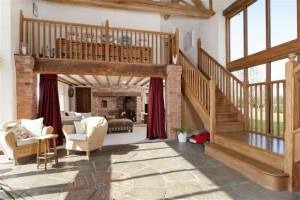 Grade II listed barn conversion in Long Itchington, near Royal Leamington Spa, Warwickshire