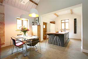 Converted coach house in Enborne, near Newbury, Berkshire