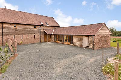 Converted barn near Leominster