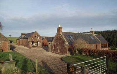 Converted steading near Turriff