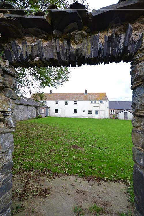 Five bedroom farm house with five barns for conversion near Little Haven, Pembrokeshire