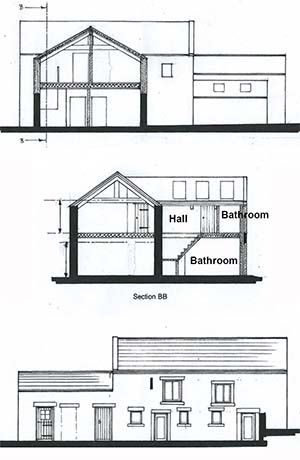 Unconverted barn with planning permission near Barnard Castle on the Cumbria / Durham border